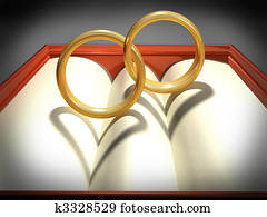 Interlocking wedding rings Interlocking wedding rings