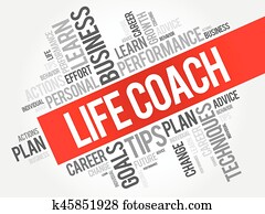 Life Coach word cloud collage Life Coach word cloud collage