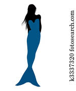 小さいmermaid シルエット イラスト スケッチ K Fotosearch