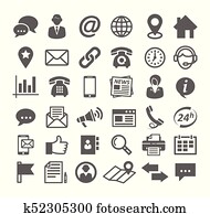 Contact icons Contact icons