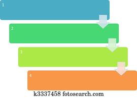 em branco, gerência, negócio, diagrama