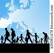 immigration people on europe immigration people on europe