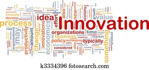 Innovation business background concept Innovation business background concept