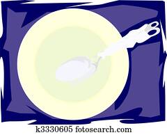 Spoon and fork Spoon and fork