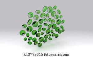 Chlorella Drawing | k43773622 | Fotosearch