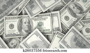 Scattered Banknote Pile Scattered Banknote Pile