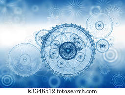 עסק, metaphor,, עתיק, mechanism,, מנגנון שעון