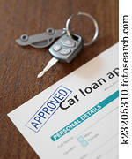 Approved Car Loan Application