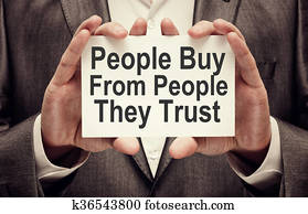 People Buy From People They Trust People Buy From People They Trust