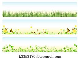spring banners spring banners