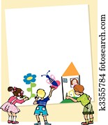 ציור, ב, יום האם