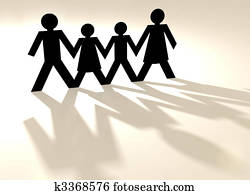 familia mezclada, grupo