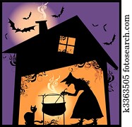 Halloween supper Halloween supper