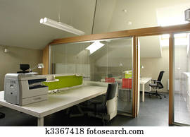 office in the attic
