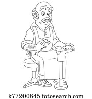 shoemaker cobbler man shoemaker cobbler man