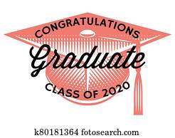 Graduation vector Class of 2020. Congrats grad Congratulations Graduate Graduation vector Class of 2020. Congrats grad Congratulations Graduate