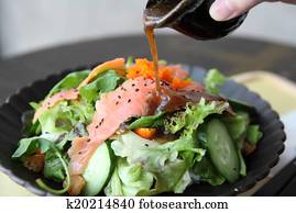 Salmon salad Salmon salad