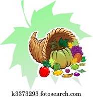 Basket of Vegetables Clip Art | x17871971 | Fotosearch