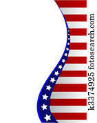 דגל אמריקאי, רקע