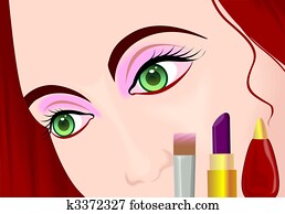 דגמן, עם, קוסמטיקה