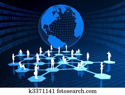 社會, 社區, 网絡