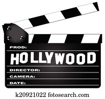 Hollywood Clapperboard Hollywood Clapperboard