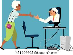 Visit to virtual doctor Visit to virtual doctor