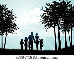 משפחה הולכת