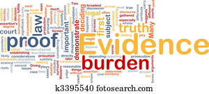 Evidence proof background concept Evidence proof background concept