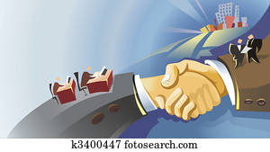 business deal, handshake
