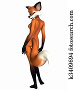 Cute Toon Figure - Fox Cute Toon Figure - Fox