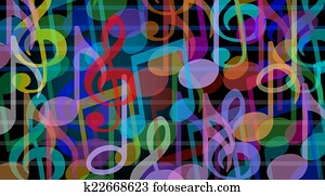Musical background Musical background