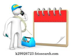 לטלפן, חשמלאי, פנקס