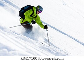 Offpiste skiing Offpiste skiing