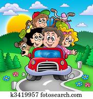 משפחה שמחה, ללכת בחופש