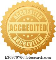 Accredited gold certificate Accredited gold certificate
