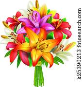 Bouquet of lilies Bouquet of lilies