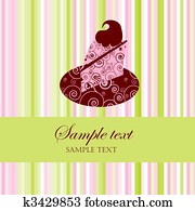 Dessert Menu or Greeting Card Dessert Menu or Greeting Card