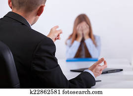 intimide, trabalho, reunião