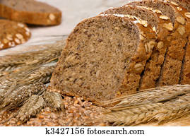 Whole-grain bread and cereals