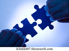 ビジネス, 価値, -, チームワーク, 概念