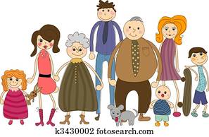 Big Family Portrait Big Family Portrait
