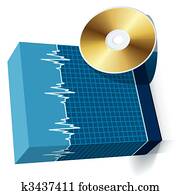 Box with medical software Box with medical software