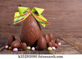 chocolate easter egg chocolate easter egg