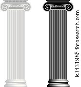 Ionic column 