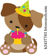 Puppy Birthday Puppy Birthday