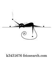 relax., schwarze katze, silhouette, für, dein, design relax., schwarze katze, silhouette, für, dein, design