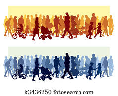 דחוס, של, אנשים