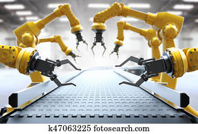 industrial, robotic arma