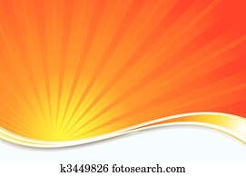 sunburst, hintergrund